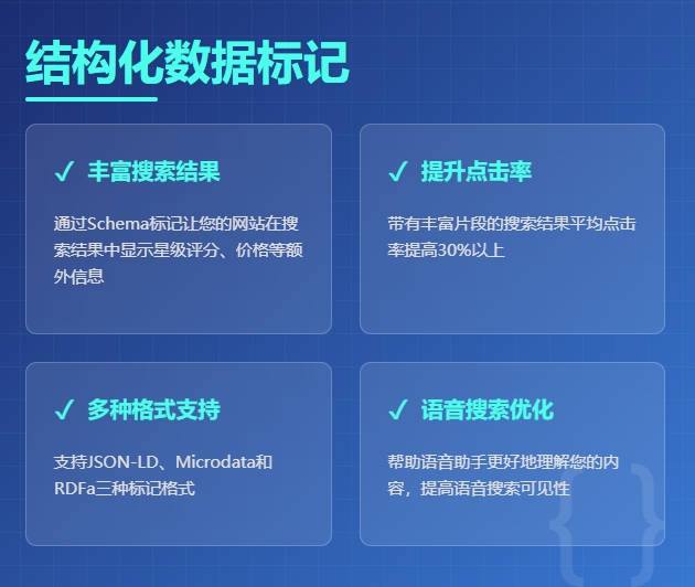 网站结构化数据标记